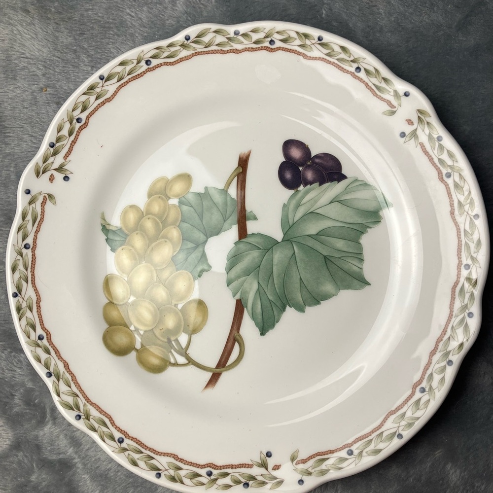 Noritake Primachina Royal Orchard Pattern #9416 Bread & Butter Plate.